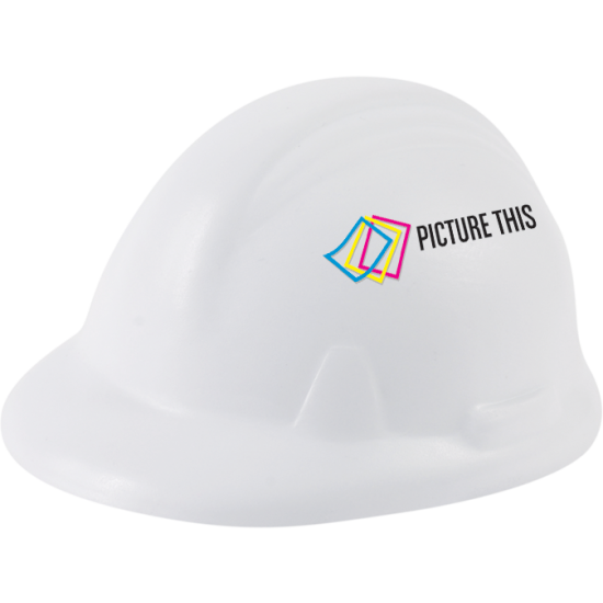 Stress Ball - Hard Hat Shape Stress Ball - Hard Hat Shape
